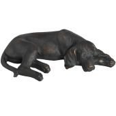 Lazy Dog Spaniel Statue