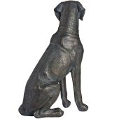 Large Sitting Labrador dog statue