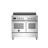 Professional 100cm induction 2 oven induction Stainless Steel 