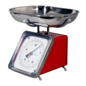 Red Retro Kitchen Weighing Scale 