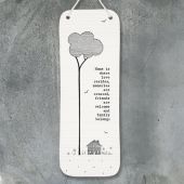Porcelain Long Tree Pic  - Home is Where