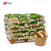 Certainly Wood Pallet of 50 Bags Logs