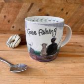 Alex Clark Gone Fishing Mug