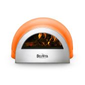 DeliVita Burnt Orange Pizza Oven