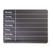 Weekly Planner Chalk Board