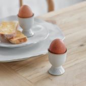 Ceramic Pair of Ithaca Egg Cups