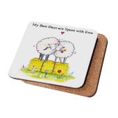 Compost Heap Spent with Ewe Coaster