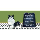 The Little Dog - Except Dogs Greeting Card