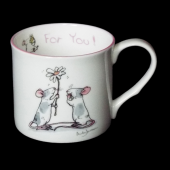 Anita Jeram 'For You' china mug