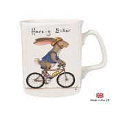 Compost Heap Hare-y Biker mug