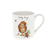 Hedge Hugs Fine China Mug