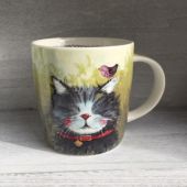 Alex Clark Klaus the cat mug