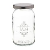 Glass Jam Jar - Made With Love