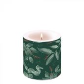 Leaves and Berries small candle