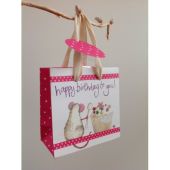 Mouse Birthday Small Gift Bag by Alex Clark. 