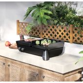 Double Burner Patio cooker with double plancha Plates