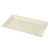 Miel Cream Ceramic Platter Dish - Parlane - 240mm x 390mm