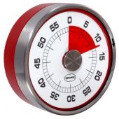Magnetic Red Kitchen Timer - 60 Minute