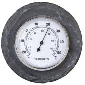 Slate Wall Thermometer for indoor and outdoor use.