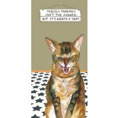 The Little Dog - Tequila Greeting Card
