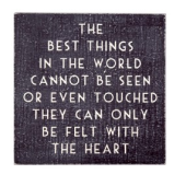 The Best things wooden plaque