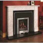 Victorian Classic Fireplace Mantle in Carrara Marble