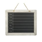 Large weekly memo board - blackboard