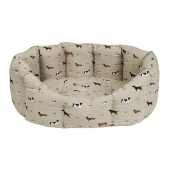 Small Woof Dog Bed by Sophie Allport