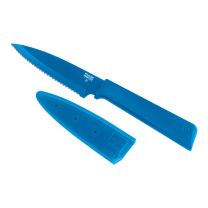 Kuhn Rikon COLORI®+ Serrated Paring Knife in Blue