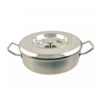 New AGA Stainless Steel Saute Pan - 24cm diameter, 3 Litre capacity
