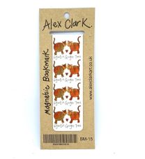 gigantic ginger cat bookmark 