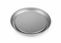Silverwood Anodised Crimped Flan Tin with loose base