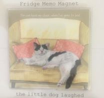 The Little Dog Chair Bed Magnet