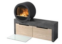Nordpeis ME standard on concrete bench - optional oak drawer