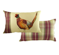 Pheasant Cushion (Rectangular)