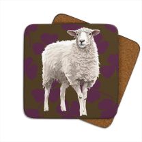 Sheep Coaster by Leslie Gerry