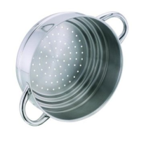 Stellar 1000 stainless steel multi-steamer - will fit onto a 16, 18 or 20 cm pot