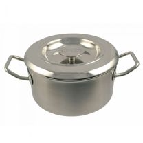 AGA Stainless steel casserole with lid 18cm