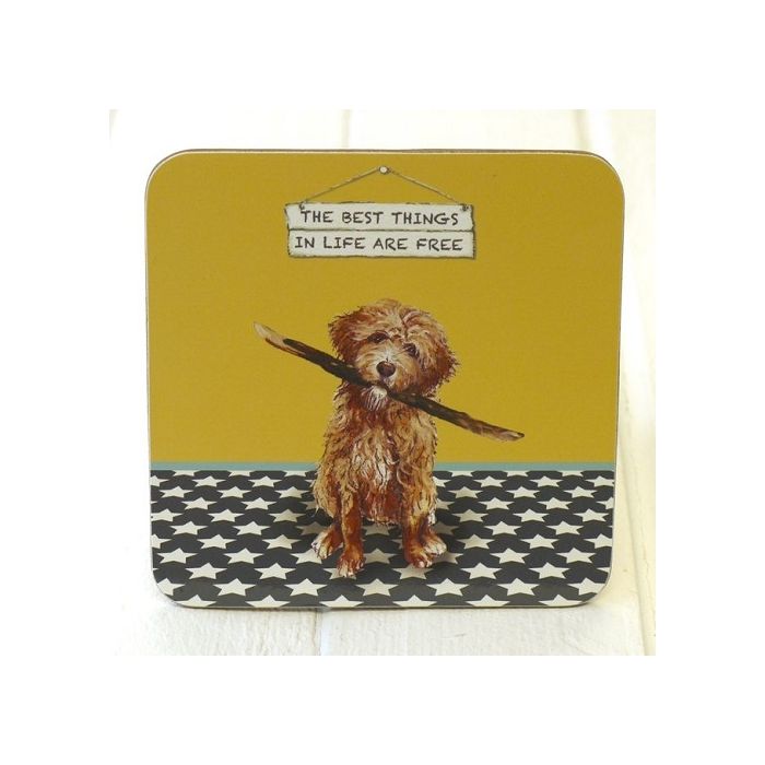 The Little Dog - Best Things Coaster