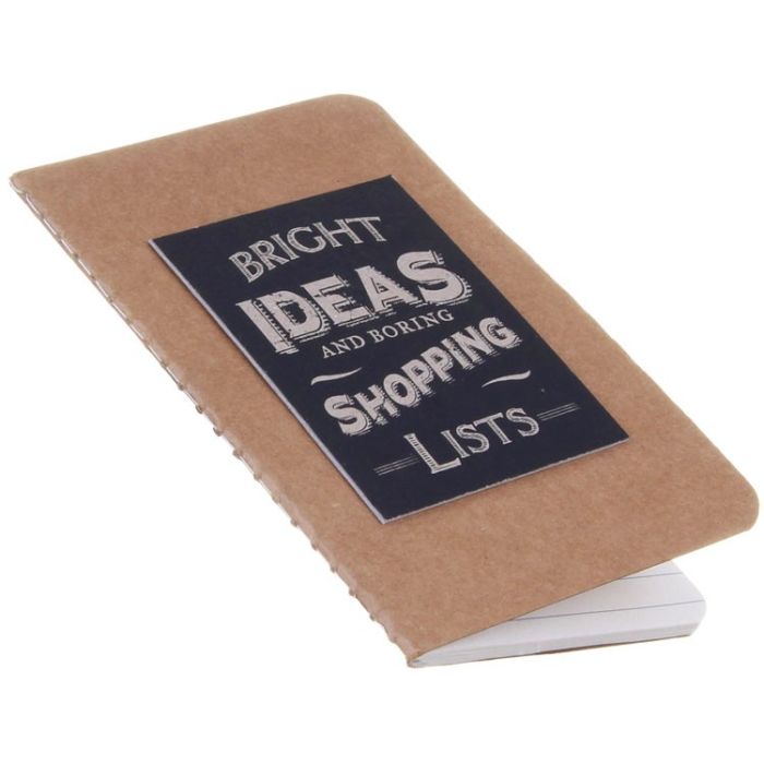 Bright Ideas and Boring Shopping Lists