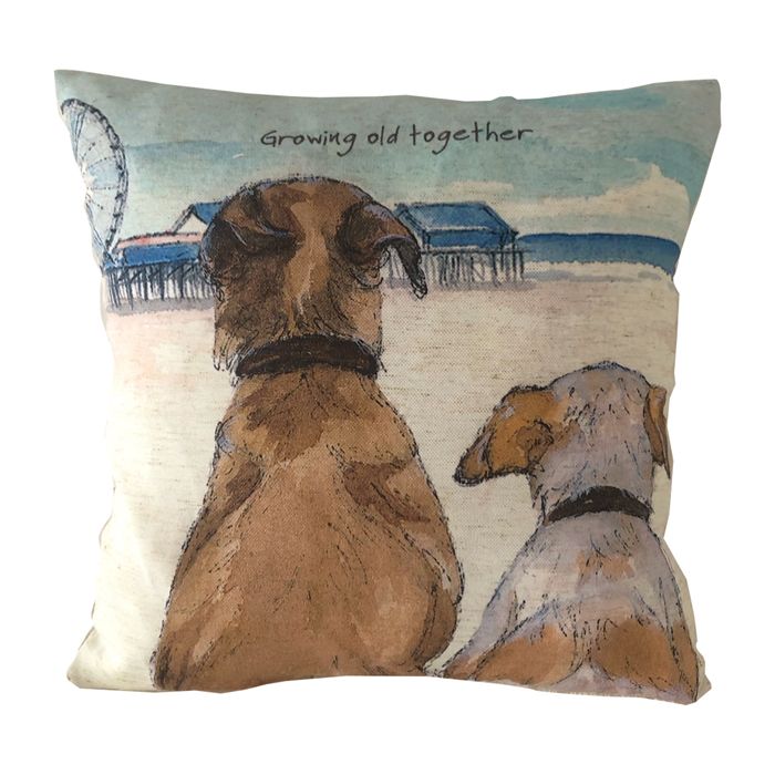 Growing Old Together Cushion
