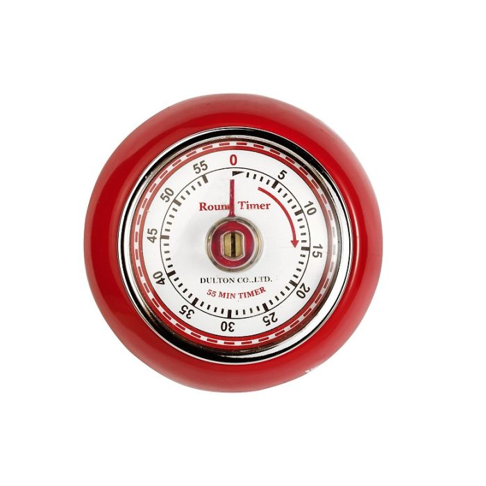 Magnetic Red Retro Timer