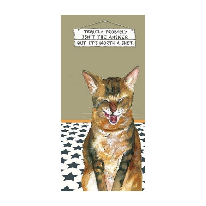 The Little Dog - Tequila Greeting Card