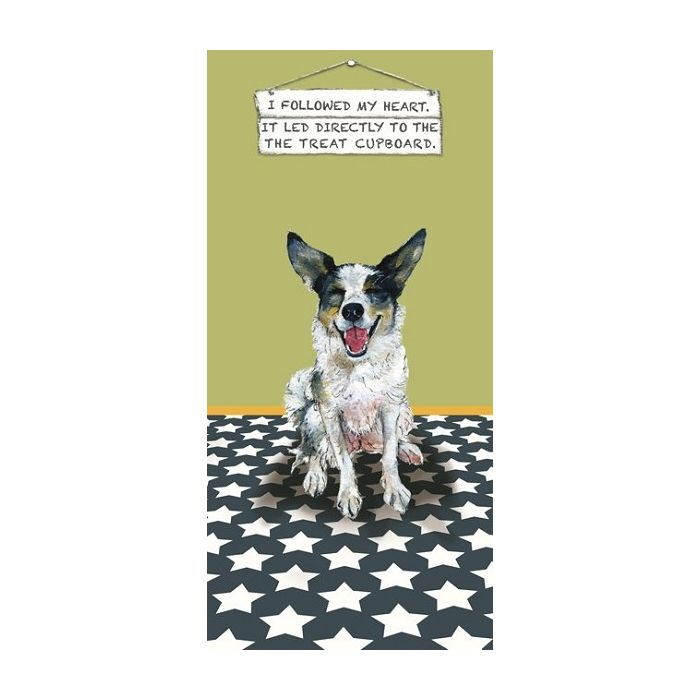 The Little Dog - Treat Cupboard Greeting Card