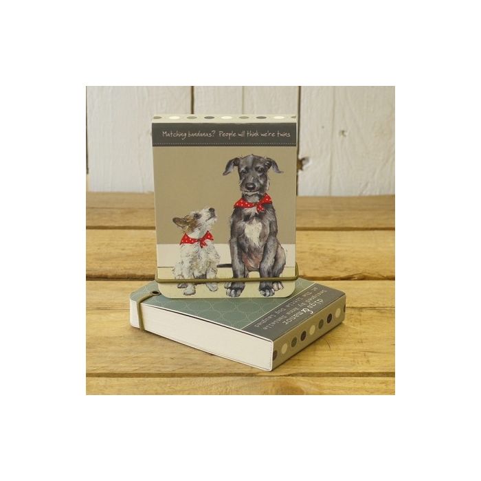 The Little Dog - Twins Note pad