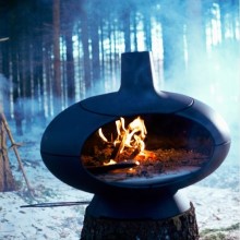 Outdoor cooking during Winter